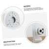 FELTECHELECTR 1pc Wall Camera Base Bracket Abs Wall Mounting Bracket for CCTV Cameras Easy Installation Design Tidy Wiring for Use view 3