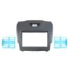 Cnwaga3 173 * 98mm Fascia Stereo Panel Bezel Trim Dash Frame Kit ABS Black Car for Isuzu D-Max Holden Colorado MU-X view 3