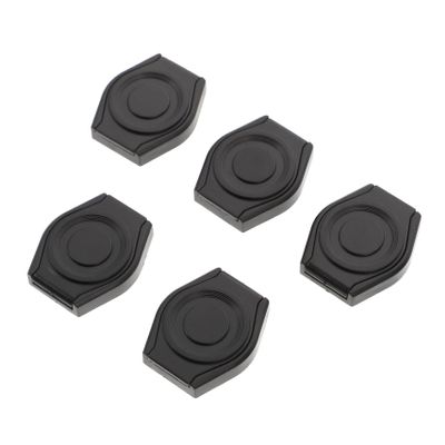 FELTECHELECTR Webcam Privacy Covers for Laptop 5pcs Privacy Easy to Install Covers Black Security
