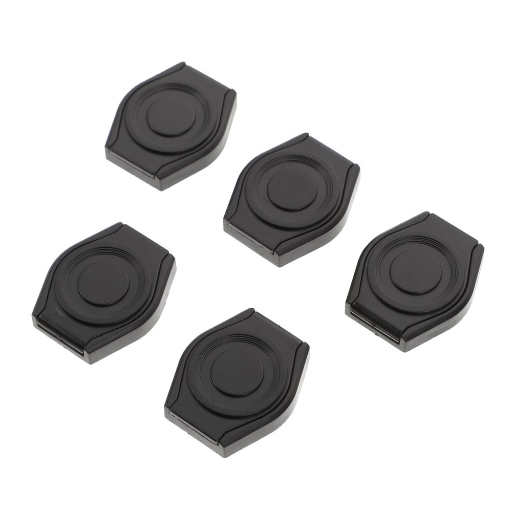 FELTECHELECTR Webcam Privacy Covers for Laptop 5pcs Privacy Easy to Install Covers Black Security