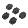 FELTECHELECTR Webcam Privacy Covers for Laptop 5pcs Privacy Easy to Install Covers Black Security view 1