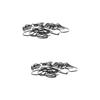 KONTONTY 100pcs Cassette Tape Player Belts Square Drive Belts for Recorder Repair and Maintenance Flexible Replacement for Cd DVD VCR Devices Wear-Resistant and view 1