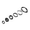 KONTONTY 100pcs Cassette Tape Player Belts Square Drive Belts for Recorder Repair and Maintenance Flexible Replacement for Cd DVD VCR Devices Wear-Resistant and view 2
