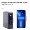 GOWENIC Mini PC, Mini Desktop Computer, 5G WI FI for 12th Gen 8+256G Low Power Consumption, Compact CPU Small Desktop Computer for Business Office (US Plug) view 4