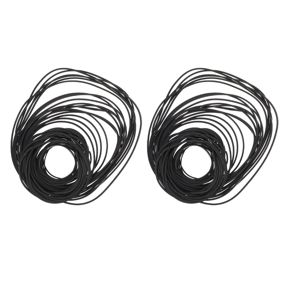 MOLUCKFU 2packs Recorder Cassette Repair Belts Rubber Bands for Smooth Function Durable and Flexible Replacement for Tape Recorders and