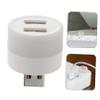 COOLHIYA 2pcs Usb Powered Illumination Light Port Hub Adapter Compact and Easy to Use Night Lamp for Home Car and Travel Usb Night Light for Convenience view 3