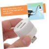 COOLHIYA 2pcs Usb Powered Illumination Light Port Hub Adapter Compact and Easy to Use Night Lamp for Home Car and Travel Usb Night Light for Convenience view 4