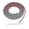 Hemobllo Wire Hider Channel Self-Adhesive Cord Cover for Wall Mounted Tvs Cord Concealer Easy Installation Grey Inner view 2