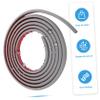 Hemobllo Wire Hider Channel Self-Adhesive Cord Cover for Wall Mounted Tvs Cord Concealer Easy Installation Grey Inner view 3