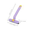 MERRYHAPY 2pcs Ergonomic Handle Window Track Cleaning Brush Groove Gap Scrub Brush for Bathroom Kitchen view 2