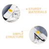 MERRYHAPY 2pcs Ergonomic Handle Window Track Cleaning Brush Groove Gap Scrub Brush for Bathroom Kitchen view 3