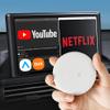 AutoPro X Android Auto Wireless Adapter Samsung DeX Box - Wireless Android Auto Adapter YouTube, ESPN, Netflix in Car Streaming Device - Use Every Google Play Store App from Your Galaxy Phone view 1
