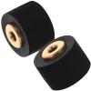 CAXUSD 2pcs Pinch Rollers for Record Repair Rubber Pulley Wheel Bearings for Turntable Belt Radio Accessories view 1