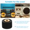 CAXUSD 2pcs Pinch Rollers for Record Repair Rubber Pulley Wheel Bearings for Turntable Belt Radio Accessories view 4