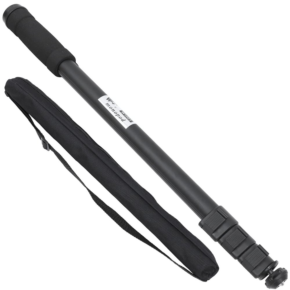 Mikikit Extendable Monopod for Cameras Lightweight Portable Photography Accessory for Travel and Outdoor Use Compact Design for Easy Carrying for Sports Events and Adventure