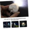 KONTONTY 5pcs Heart-Shaped Personal Alarm with Led Light Easy to Use for Seniors Women and Outdoor Activities Self- Device for Emergencies view 2