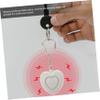 KONTONTY 5pcs Heart-Shaped Personal Alarm with Led Light Easy to Use for Seniors Women and Outdoor Activities Self- Device for Emergencies view 3
