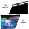 FELTECHELECTR USB Powered Led Monitor Lamp Bar for Computer Color Temperature Brightness Flicker Eye-Caring Light for Study Office and Gaming Design Rotatable view 4
