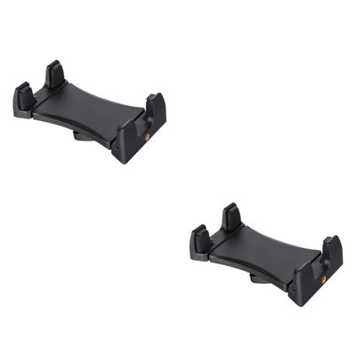 KONTONTY 2pcs Rotating Tablet Tripod Clip Multi-Purpose Phone Holder for Landscape Portrait Use -Type Mechanism Compatible Tripods for Photography