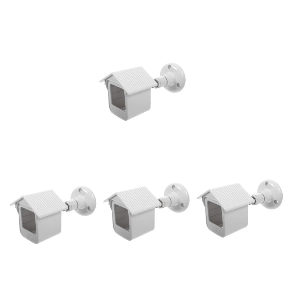 BESPORTBLE 4sets Outdoor Camera Rain Cover Shell for Cam Easy to Install Material for Weather Conditions Outdoor Camera Accessory