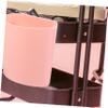 6 Piece Hanging Basket Tool Organizer for Rolling Cart, PP view 3