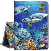 Case for Samsung Galaxy Tab S8 (2022) / Galaxy Tab S7 (2020),Slim Lightweight Smart Shell Stand Cover with Auto Wake/Sleep Case for Galaxy Tab S8/S7 11 inch,Green sea Turtle view 1