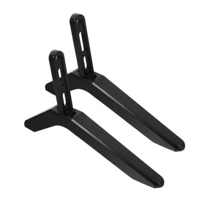 CHILDWEET 2pcs Tv Stand Tabletop Height Stylish Design for LCD Led Flat Screen Tvs Easy Installation No Drilling Required Versatile Use Tables Cabinets Shelves