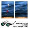 BIJIA 3X Opera Binocular Glasses, Hands-Free Lazy Glasses Binoculars Lightweight for Fishing, Bird Watching, TV, Sports, Concerts, Theater and Sightseeing, for Adults Men Women(Upgraded HD Green Film) view 4