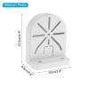 PATIKIL Dome Security Camera Mount 4.9 Inch, 2 Pack Universal Dome Right Angle Wall Mounting Bracket Junction Box Plastic, White view 2