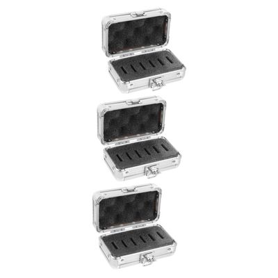 KONTONTY 3pcs Box Telescope Filter Box Aluminum Case Storage for Telescope Filters and Accessories