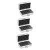 KONTONTY 3pcs Box Telescope Filter Box Aluminum Case Storage for Telescope Filters and Accessories view 1