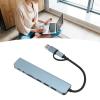 8 in 1 USB C Hub Multi Port Adapter USB 3.0 USB 2.0 USB Type C Fast Data Transfer USB C Hub with Card Chlitz Phone Tablet view 3
