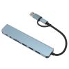 8 in 1 USB C Hub Multi Port Adapter USB 3.0 USB 2.0 USB Type C Fast Data Transfer USB C Hub with Card Chlitz Phone Tablet view 4