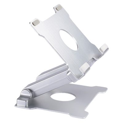 Mikikit Laptop Stand with Non-Slip Base Lightweight Computer Riser for Desk Space-Saving Tablet Holder for Notebooks and Phones for Use