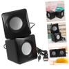 BRIGHTFUFU Mini USB Speaker for Computer Small Portable Wired Desktop Speaker Deep Bass view 3