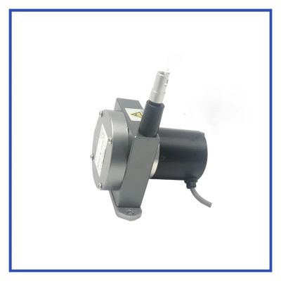 Displacement Sensor Pull Wire Displacement Sensor High Precision 4-20MA Motion Sensor Pull Wire Encoder Electronic Ruler Sensor(5000mm)