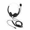 Phone Headset 3.5mm,Noise Reduction Comfort Fit Headset,Comfortable Wearing Phone Headset,with Super Long Cable Plugged into Computer (crystal head) view 2