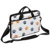 Animal Paw Prints Theme Laptop Shoulder Bag Tablet Computer Notebook Sleeve Messenger Bags Carrying Case with Strap Briefcase Tote for 14 15 in Laptops view 1