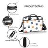 Animal Paw Prints Theme Laptop Shoulder Bag Tablet Computer Notebook Sleeve Messenger Bags Carrying Case with Strap Briefcase Tote for 14 15 in Laptops view 4