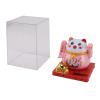Solar Powered Lucky Cat, Lucky Cat to Feel Good, Bright Colors, Solar Powered Waving Cat, Lucky Cat to Feel Good for Your Desk At Home (S) view 1