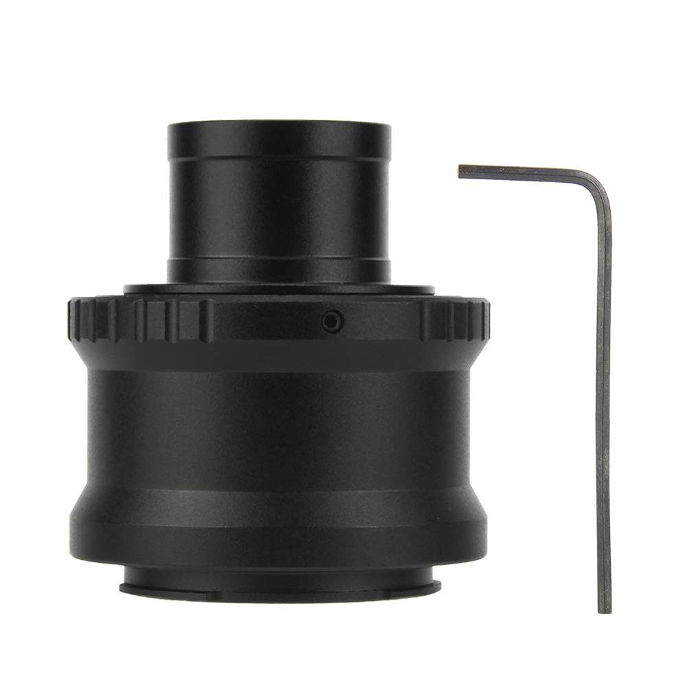QANYEGN Telescope Mount Adapter Ring, Lens Mount Adapter Ring, 1.25 inch T Ring Adapter Set for NEX E Mount Camera