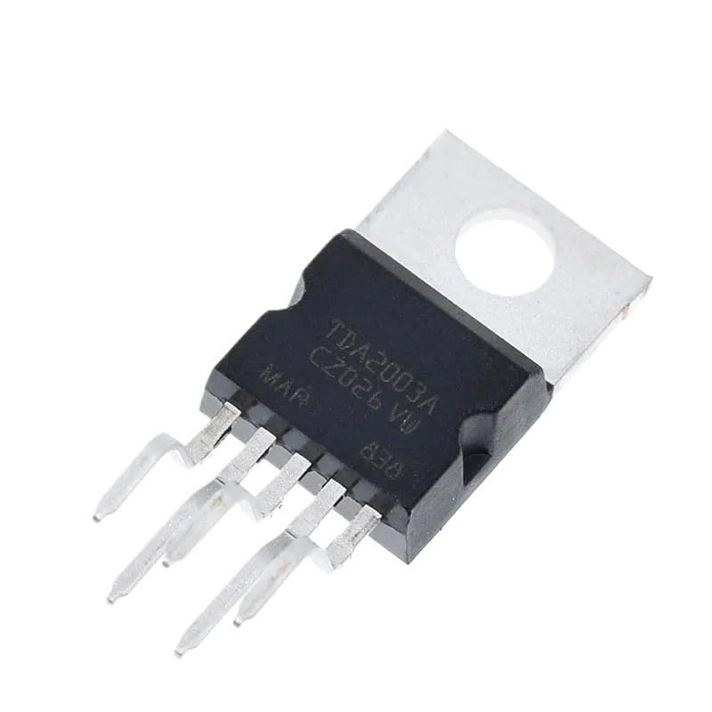 QZLIBEFUD 10PCS TDA2003 TDA2030 TDA2040 TDA2050 LM1875 TO220-5 TDA2003A TDA2030A TDA2040A TDA2050A LM1875T Amplifier(TDA2030A)