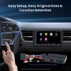 ATOTOZONE AC-44F60 Watchband Style Multifunctional Wireless Remote,for X10G2A7E-R2,7inch AI Android in-Dash Navigation, 8G+128G Audio Double Din Car Stereo, 4G LTE, Wireless CPAA,with Backup Cam view 3
