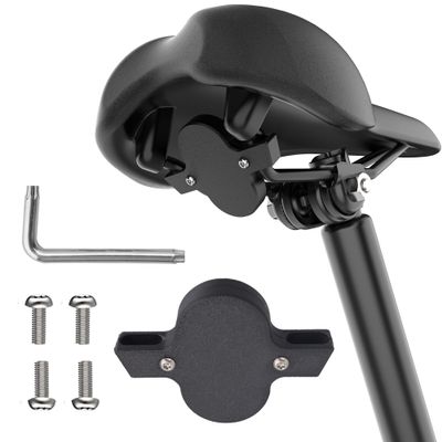 DDJ Bike Mount Compatible with Samsung Smart Tag 2 Case, Hidden Under Bicycle Seat, Anti-Theft Bike GPS Tracker Mount for Galaxy Smart Tag 2 with Security Screws, for Mountain Bikes, Electric Bicycle