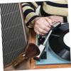 LIFKICH Record Brush Compact Debris Removal Brush Vinyl Record Cleaner Short Handle view 2