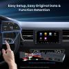 ATOTOZONE AC-FHD02DV FHD 1080P On-Dash DVR Camera,for X10G2B7E,7inch Double Din Android Car Stereo, Talk to ChatGPT AI, 4G LTE, Wireless Carplay & Android Auto,Dual Phone Connection & BT,8G+128G view 3