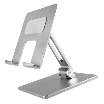 MERRYHAPY Tablet Stand Aluminum Alloy Rack Laptop Mount for Desk Home Office Portable Laptop Cooling Mat Adjustable Computer Holder