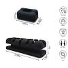 8 Pack Black Cord Organizer Cable Clips, Silicone Adhesive Cord Clips for Charging Cords Wire Management Keeper for Desk,Nightstand,Car,Office, view 2