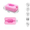 6 Pack Pink Magnetic Cable Clips, Silicone Cable Management Under Desk with Magnetic Base for Iron Things, Phone Charger Cord Holder for Nightstand, Desk, Car, Wall view 2