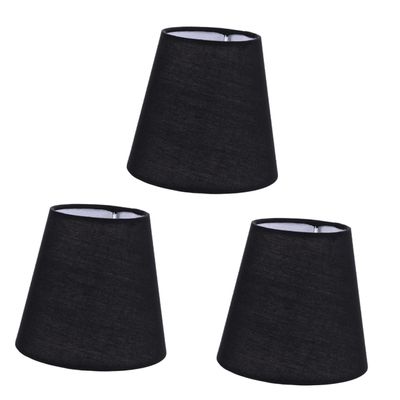 Levemolo 3 Pack Fabric Lampshades Home Decorative Lamp Shades Soft Lighting Eye-comfortable Fade-proof Hotel-friendly
